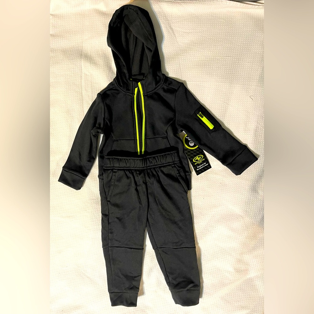 Athletic works track suit